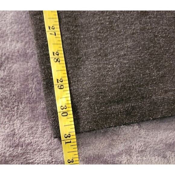 Chico's Women's Size 2 US M Stretch Rayon Two Back Pockets Dark Gray Pants - Picture 7 of 9